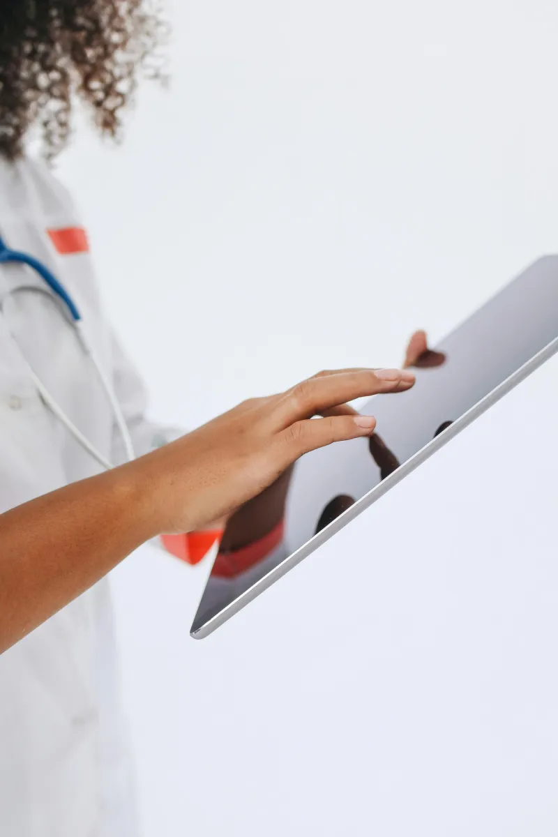 healthcare software tablet